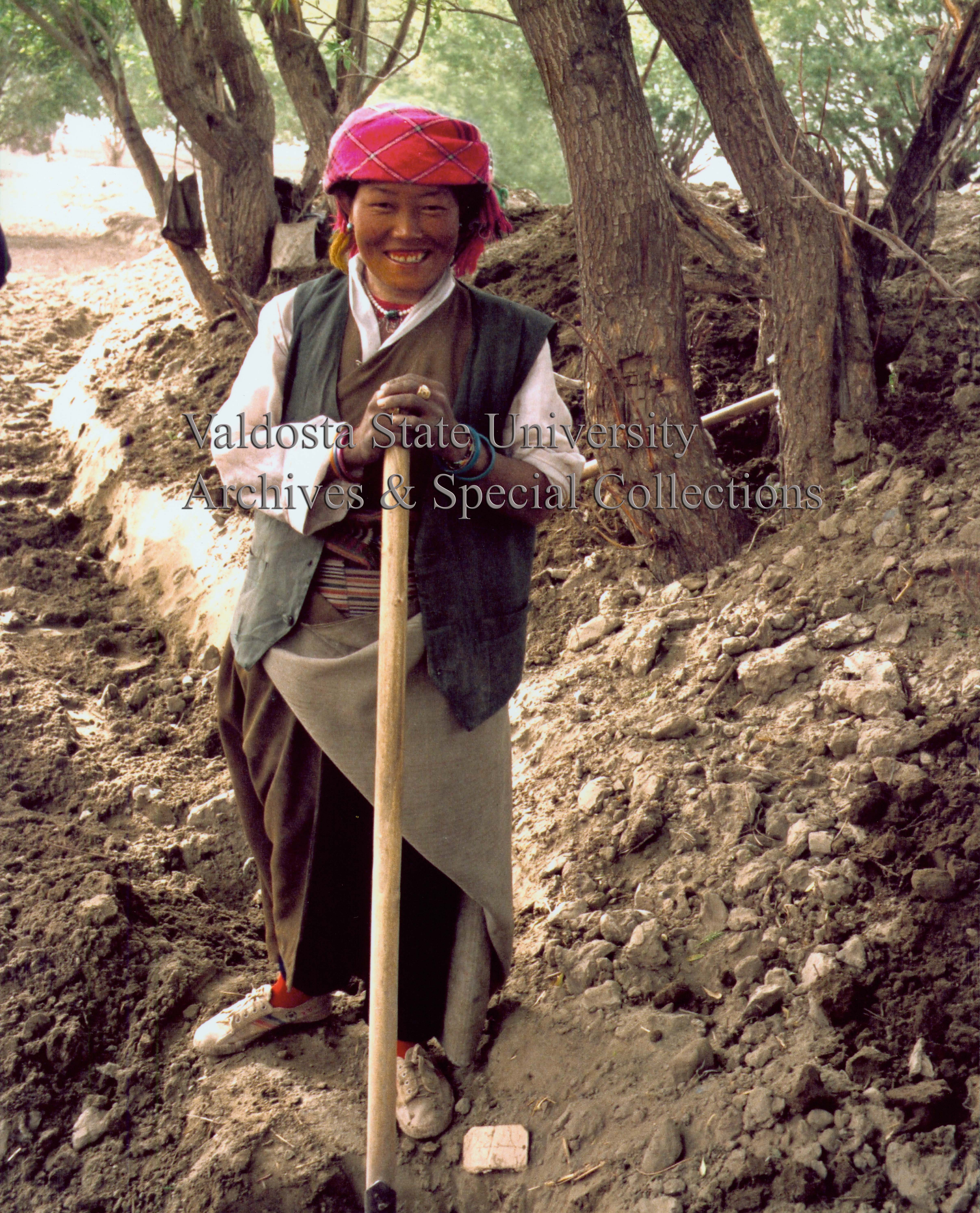 Woman with Shovel
